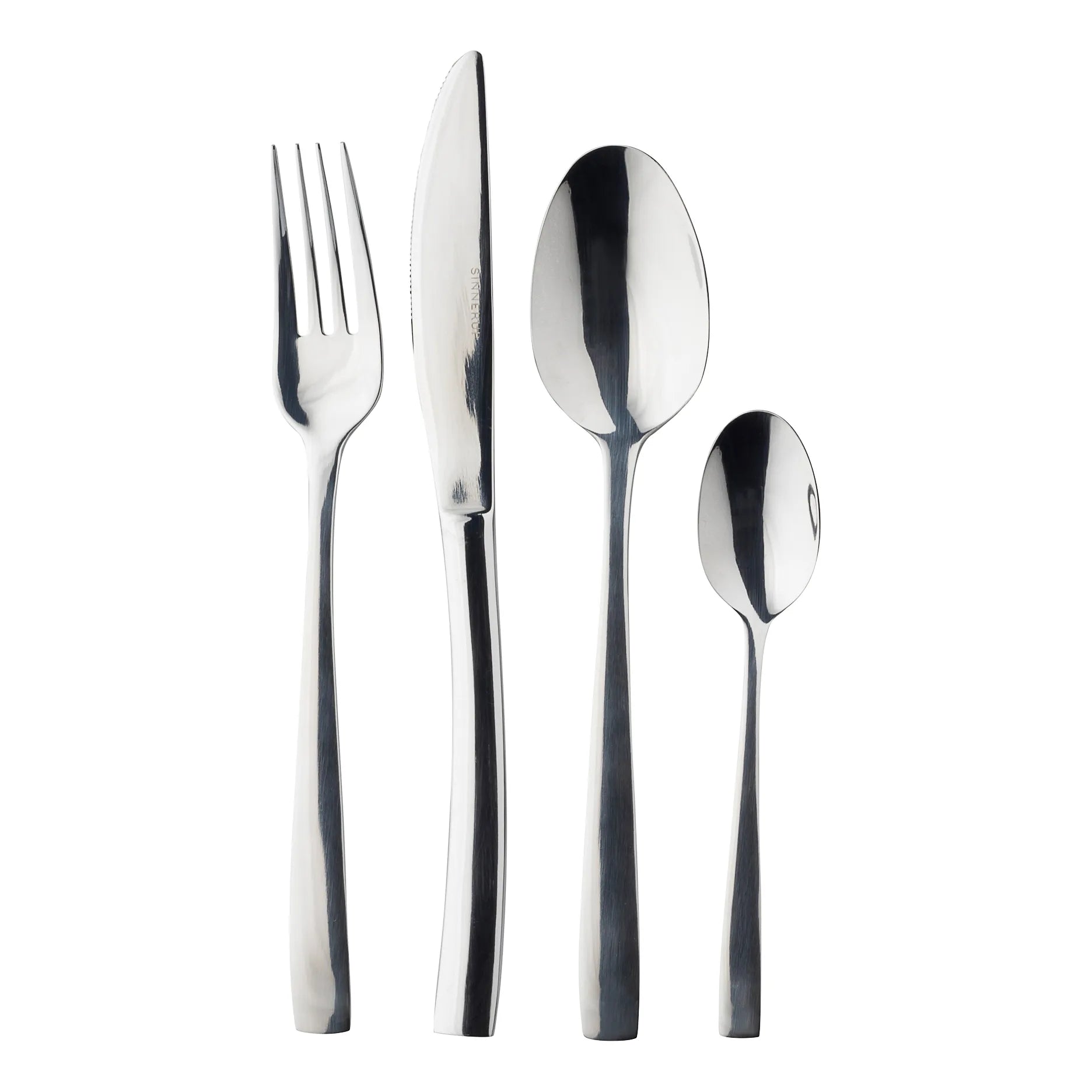 Glanze Besteck Set 16-tlg. Silber